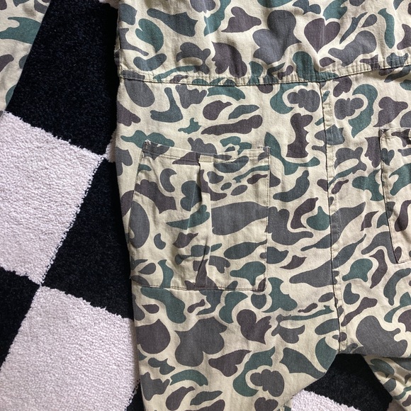Vintage 60s British Coverall Camo Jumpsuit - Picture 5 of 7